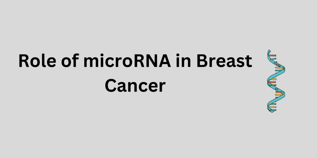 Role of microRNA in Breast Cancer